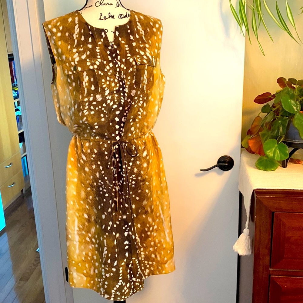 New silk dress